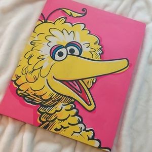 Vintage big bird painting